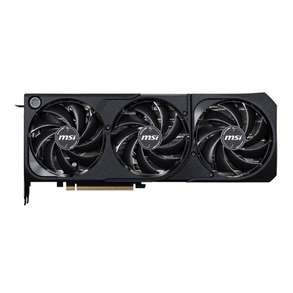 MSI Nvidia Graphic Card RTX 5070 Ti 16GB DDR7 Shadow 3X OC Triple Fan view 2